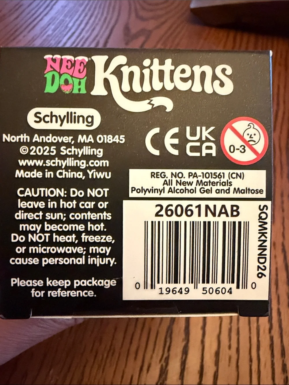 Nee Doh Knittens Squish Toy HTF